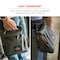 Ergodyne Full Respirator Bag, Roll Top Closure, Gray 5186 - alternate 5